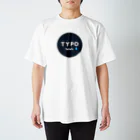 Naoki KanazawaのTYPO CIRCLE スタンダードTシャツ