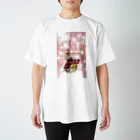 引田玲雄 / Reo Hikitaのカエルメイトより「リンゴガエル」(背景有り) Regular Fit T-Shirt