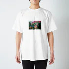 yokototate73のブーゲンビリアを抱きしめて スタンダードTシャツ