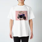 Yoctosec.DesignのDoremi 900RS Blue Cat スタンダードTシャツ