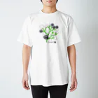 HIKARIBANAの【４月誕生月】幸せの花と石 Regular Fit T-Shirt