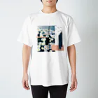 こだまのノースポール という 花 Regular Fit T-Shirt