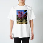 お花畑の桜 Regular Fit T-Shirt