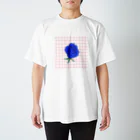 mizukiの薔薇(青) Regular Fit T-Shirt