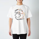 トラド悶々◯虎ケモVtuberの悶々横顔 Regular Fit T-Shirt