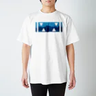 トラド悶々◯虎ケモVtuberの悶々文様-湖畔- Regular Fit T-Shirt