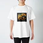 BatsuRaのバックヤードレーサー Regular Fit T-Shirt