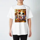 ぺろり庵のキラキラ寿司キャット Regular Fit T-Shirt