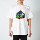 ゆりののトリケラトプス Regular Fit T-Shirt