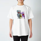 やさしさパークタウンのパオ・謎ドッグ・リス Regular Fit T-Shirt