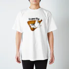 mofusandのアジふらいにゃん Regular Fit T-Shirt