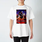 NISHIKURA-EX SHOPの映画『音鮫怪獣グラメタシャーク』本国版デザイン Regular Fit T-Shirt