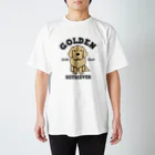 efrinmanのGOLDEN RETRIEVER（カラー） Regular Fit T-Shirt