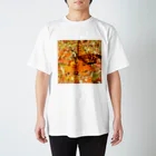 つつみあまねの蝶々柄Tシャツ Regular Fit T-Shirt