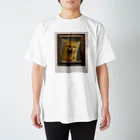 pinksunanekoのおへやのスナネコの肖像 Regular Fit T-Shirt
