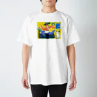 YA MARKETの未来のランニング Regular Fit T-Shirt