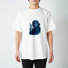 Dark Shadow  - 月影の蒼き影：孤高の忍 Regular Fit T-Shirt