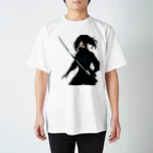 oto_jpのNinja Girl T-Shirt 女忍者Tシャツ Regular Fit T-Shirt