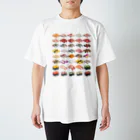 猫と釣り人のSUSHI_1B スタンダードTシャツ