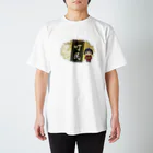 親子ペアで着れるTシャツSHOPのプリントTシャツ”町民”　漢字Tシャツ Regular Fit T-Shirt