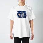 親子ペアで着れるTシャツSHOPのプリントTシャツ”警察官”　漢字Tシャツ Regular Fit T-Shirt