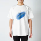 akane_art（茜音工房）のいきものイラスト（シロナガスクジラ） Regular Fit T-Shirt