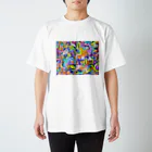 ぷこりしょっぷの海のセンリツ Regular Fit T-Shirt