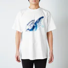 MUSEUM LAB SHOP MITのHumpback Whale＊ザトウクジラTシャツ・カラー スタンダードTシャツ