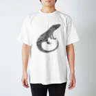 おじさんの気まぐれショップのトカゲくん Regular Fit T-Shirt