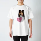 Drecome_DesignのShetland Sheepdog(シェルティ) Regular Fit T-Shirt