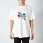 【Yuwiiの店】ゆぅぅぃーのねんたん&ねみこちゃん スタンダードTシャツ