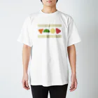 アイサインのシンプルなフルーツサンド Regular Fit T-Shirt