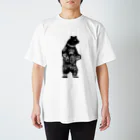 タナカイラストの落書かれ熊 スタンダードTシャツ