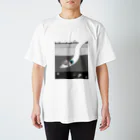 アサダマユミの地底さんT青色 Regular Fit T-Shirt