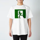 chyumonの非常口スケーター Regular Fit T-Shirt