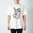 ぐにゃんじROCKのぐにゃっとしたギターリスト Regular Fit T-Shirt