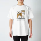 efrinmanのshiba（両面） スタンダードTシャツ