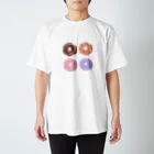 けろころです。のカラフルなドーナツたち Regular Fit T-Shirt