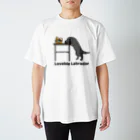 efrinmanのlovable labradorブラック Regular Fit T-Shirt