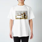 ももろ のコーヒータイム Regular Fit T-Shirt