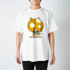 マメ子のお魚くわえたハリーネコ Regular Fit T-Shirt