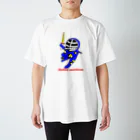 剣道グッズ　覆面剣士マスクドスウォーズマン　剣道Tシャツのマスクド・ブルー Regular Fit T-Shirt