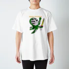 剣道グッズ　覆面剣士マスクドスウォーズマン　剣道Tシャツのマスクド・グリーン Regular Fit T-Shirt