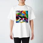 シマモリ タカコのスリープ スタンダードTシャツ
