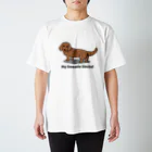 efrinmanのダックスレッド（両面） Regular Fit T-Shirt