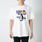 キッズモード某のペンギンサーファー Regular Fit T-Shirt