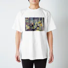 のらりくらり堂の黄昏のバーボンロード Regular Fit T-Shirt