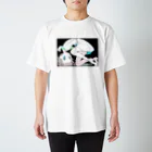 のびのびの長方形と女の子 Regular Fit T-Shirt