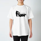 FloorのFloor 黒文字 スタンダードTシャツ