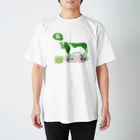 horigomeのCow MATCHA GREEN TEA スタンダードTシャツ